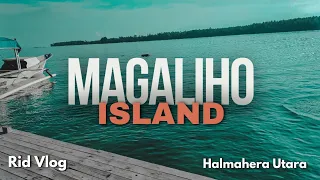 MINI VACATION KE PULAU MAGALIHO HALMAHERA UTARA, ADA RESORT DI TENGAH LAUT!