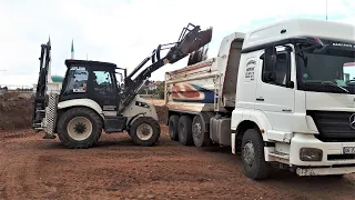 Hidromek 102 B İle Kamyon Nasıl Yüklenir