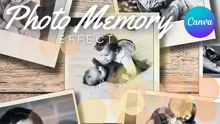 Memory Photo Slideshow Effect - Canva Tutorial
