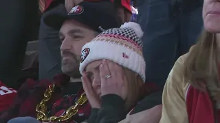 49er Faithful crushed after team falls to the Chiefs in Las Vegas