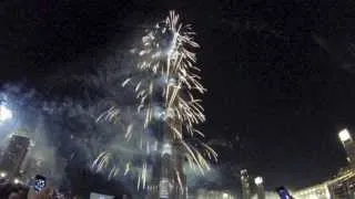 New Years Eve Fireworks Dubai, DownTown Burj Khalifa NYE 2014