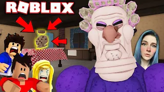 УКРАЛА ПЕЧЕНЬЕ У ЗЛОЙ БАБУШКИ ! 🤣🤣🤣 Roblox GRUMPY GRAN! (SCARY OBBY)