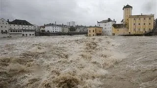 Flooding in central Europe hits towns in Germany and Austria