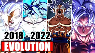 EVOLUTION OF ULTRA INSTINCT SON GOKUUUUUU in Dragon Ball Games (2018-2022)