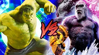 KONG VS HULK Kim Kazanır? | Marvel & Monster-Verse Godzilla X Kong Spoiler