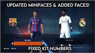 FIFA 14 - Season 2023 Faces, Minifaces & Kit Numbers Fix!