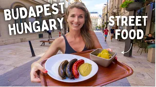 INTENSE Hungarian FOOD TOUR in Budapest, Hungary | Paprikash, Mangalica, Pogasca, Goulash & MORE 🇭🇺
