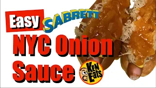 New York Hot Dog Onion Sauce - Quick & Easy Sabrett copycat