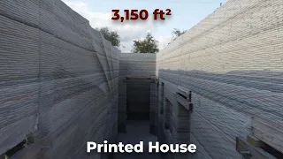 INTRICATE 3D Printed House in Texas from Hive3D