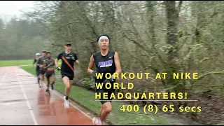 16 x 400m at THE WORLDS CRAZIEST TRACK *FIRST WORKOUT W/ THE PILOTS*