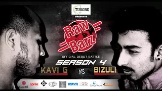 KAVI G VS BIZULI (Debut Battle) | Tuborg Presents RawBarz S4E1 Rap Battle (Official Video)