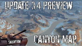 Update 3.4 - Canyon Map Preview - Wot Blitz