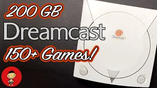 200GB Sega Dreamcast Mod - Retro Console Restoration