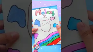 Molang Blind Bag🌷✨ #asmr #blindbag #papersquishy #craft #paperdiy #blindbagsquishy