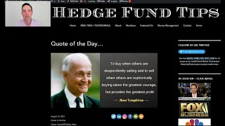 Hedge Fund Tips with Tom Hayes - VideoCast - Episode 201 - August 24, 2023