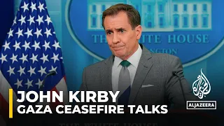 Al Jazeera talk to John Kirby on the situation in Gaza and US border crackdown