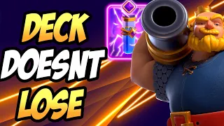 Royal Giant With EVO ZAP Is Actually So Broken - Clash Royale