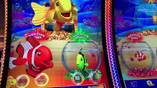 I got the Super Bonus on Goldfish Feeding Time Deluxe Treasure!!! #lowroller #casino #mgm