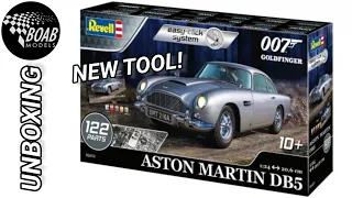 NEW Aston Martin DB5 Unboxing - Bond 007 Goldfinger - 1/24 Revell Model kit