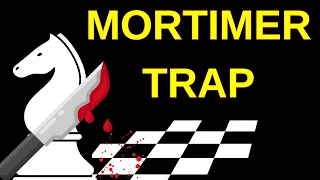 Mortimer Trap in Ruy Lopez  - Berline Defense Opening | Best Chess Trick to WIN FAST in Games