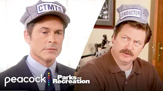 Ron's method vs Chris' method | Parks and Recreation