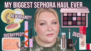 Everything I *actually* Bought at Sephora... Try-On Haul! Lots of Blush & Chaotic Energy!