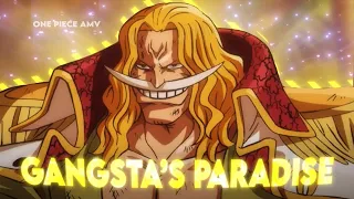 [4K] One Piece - Whitebeard/Roger [AMV/Edit] (Gangsta's Paradise)