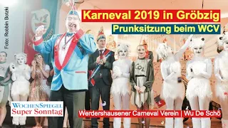 Karneval 2019: Prunksitzung beim WCV in Gröbzig