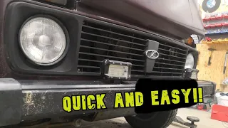 Putting some Off-road Lights on Lada Niva