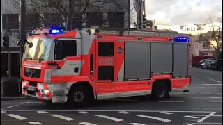 Berufsfeuerwehr Frankfurt am Main Wache 2 Gallus [Bullhorn der DLK]