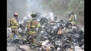 Garbage Truck Fire part 1 - 11-20-2012