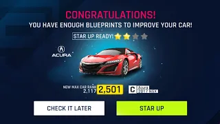 Asphalt 9 Acura 2017 NSX ⭐⭐ Unlocked 😍😍 | How to Free Blueprints in Asphalt 9