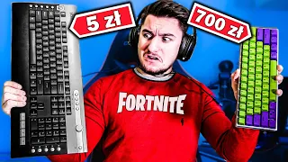 Najdroższy VS Najtańszy sprzęt do Fortnite !!