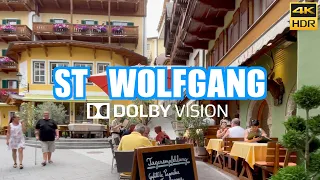 St. Wolfgang Austria 🇦🇹  Evening walk🌛 4K HDR Dolby Vision