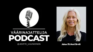 Väärinajattelija -podcast, jakso 31: Anni Sirviö (Leptiiniresistenssi, auringonvalo ja EMF-säteily)