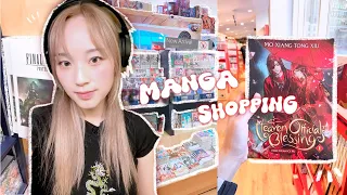 Manga shopping at Kinokuniya // 📚 Jujutsu Kaisen, Spy x Family, TGCF, Demon Slayer, One Piece, AOT