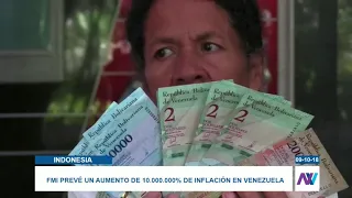 FMI pronostica inflación venezolana para 2019