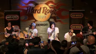 Asking Alexandria performing "What I've Done" (Acoustic) at the WRIF Rock Girl Finals