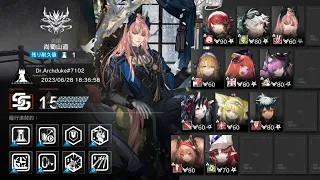 [Arknights] CC#11 Fake Waves - Day 6 Shangshu Trails - Max Risk 15