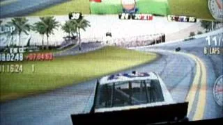 Nascar The Game 2011 Crashes and Flips