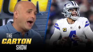 Dak bets on himself, Jayden Daniels upset with Commanders, Expectations for Caleb? | THE CARTON SHOW