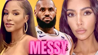 Kim Kardashian Inlove with Lebron James allegedly even though he has a Wife 🥵🥵😱