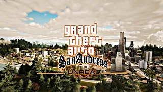 GTA SAN ANDREAS × UNREAL ENGINE 4 - Trailer | Future of GTA SA 2 | Aj GAMERX