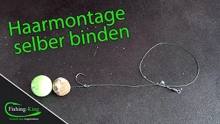 Karpfenangeln Basics: Haarmontage einfach selber binden - Tutorial | fishing-king.de