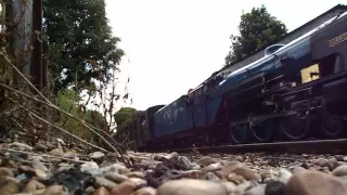 RHDR Hurricane leaving Hythe Station Sunday 26th 2016 10.10am