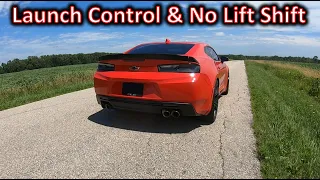 Camaro 1LE Launch Control, No Lift Shifting, 0-60