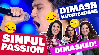 JUST NORMAL PEOPLE reacting to DIMASH | Sinful Passion 🇰🇿🧐