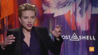 Scarlett Johansson: Life on and off the set of "Ghost in the Shell"