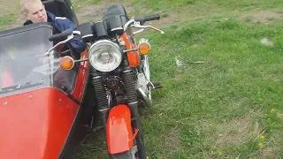 Моя Jawa 638+Velorex 700.