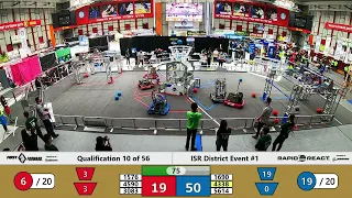 Qualification 10 - 2022 ISR District Event #1